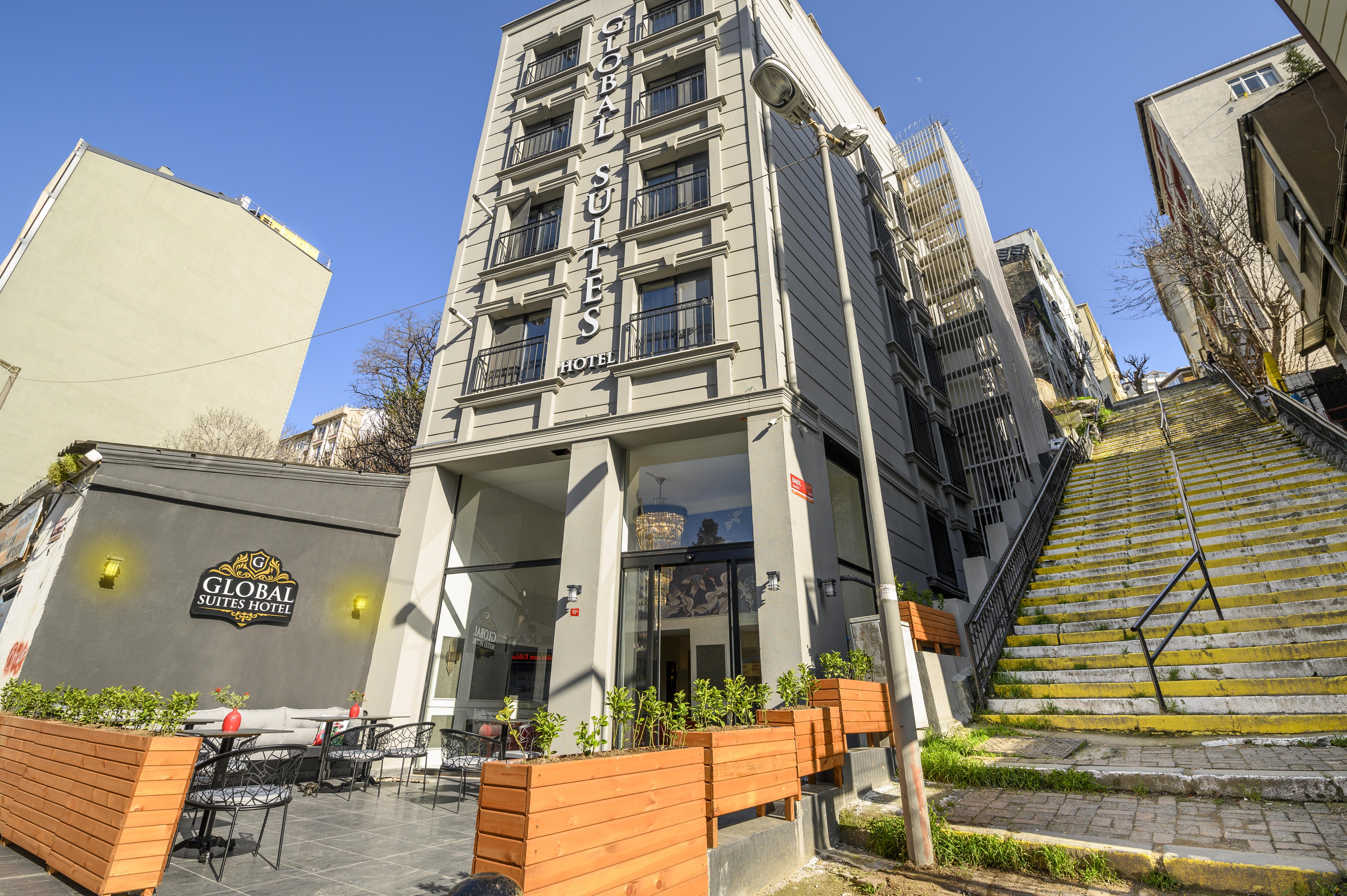 Global Suites Hotel Istanboel Buitenkant foto